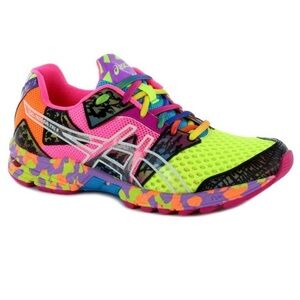 Asics Gel Noosa Tri 8 Pink / Yellow Runners - 6US